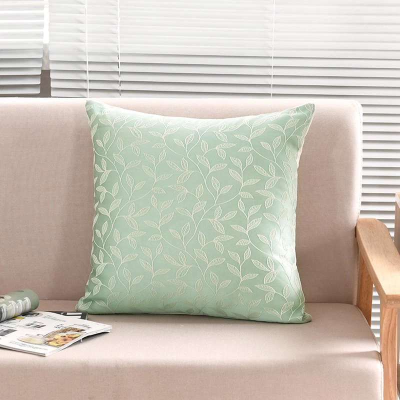 Decorative Cushion Covers Embroidered Plaid Sofa Pillows suppliers